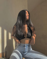 Load image into Gallery viewer, Velvet Front Ring Top