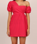 Load image into Gallery viewer, Gazelle One Shoulder Dress