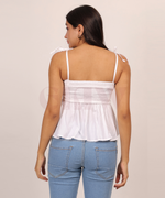 Load image into Gallery viewer, Celest White Top