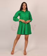 Load image into Gallery viewer, Collared Cotton Dress
