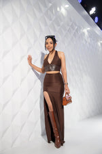 Load image into Gallery viewer, Maddy Perez Halter Neck Top