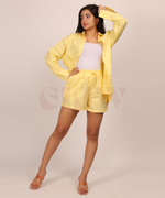 Load image into Gallery viewer, Cotton Co-ord Set with Shorts