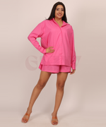 Load image into Gallery viewer, Cotton Co-ord Set with Shorts