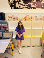 Load image into Gallery viewer, Amethyst Collar Dress