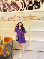 Load image into Gallery viewer, Amethyst Collar Dress