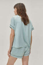 Load image into Gallery viewer, Green Satin Night Suit