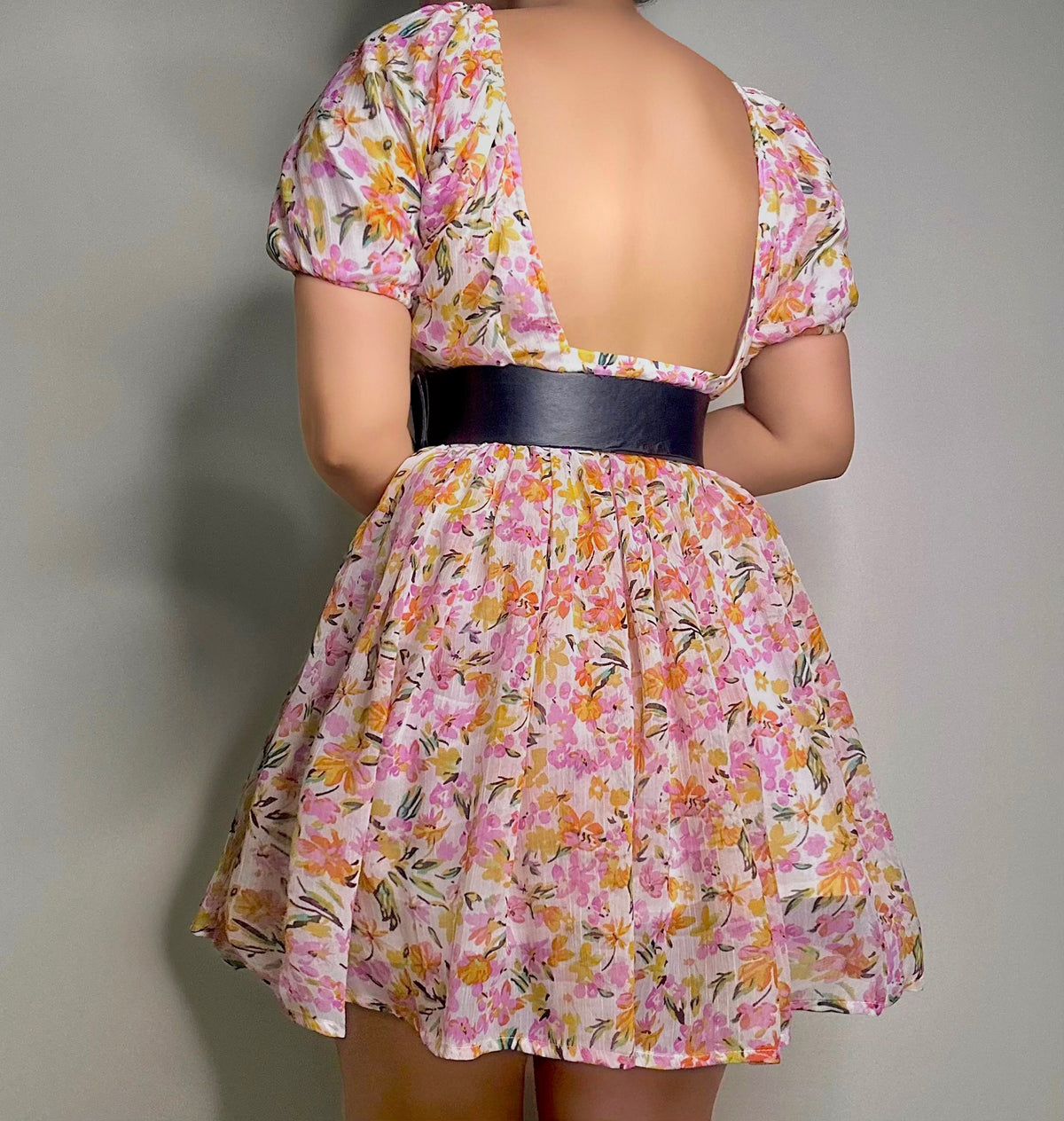 Ferry Square Neck Dress