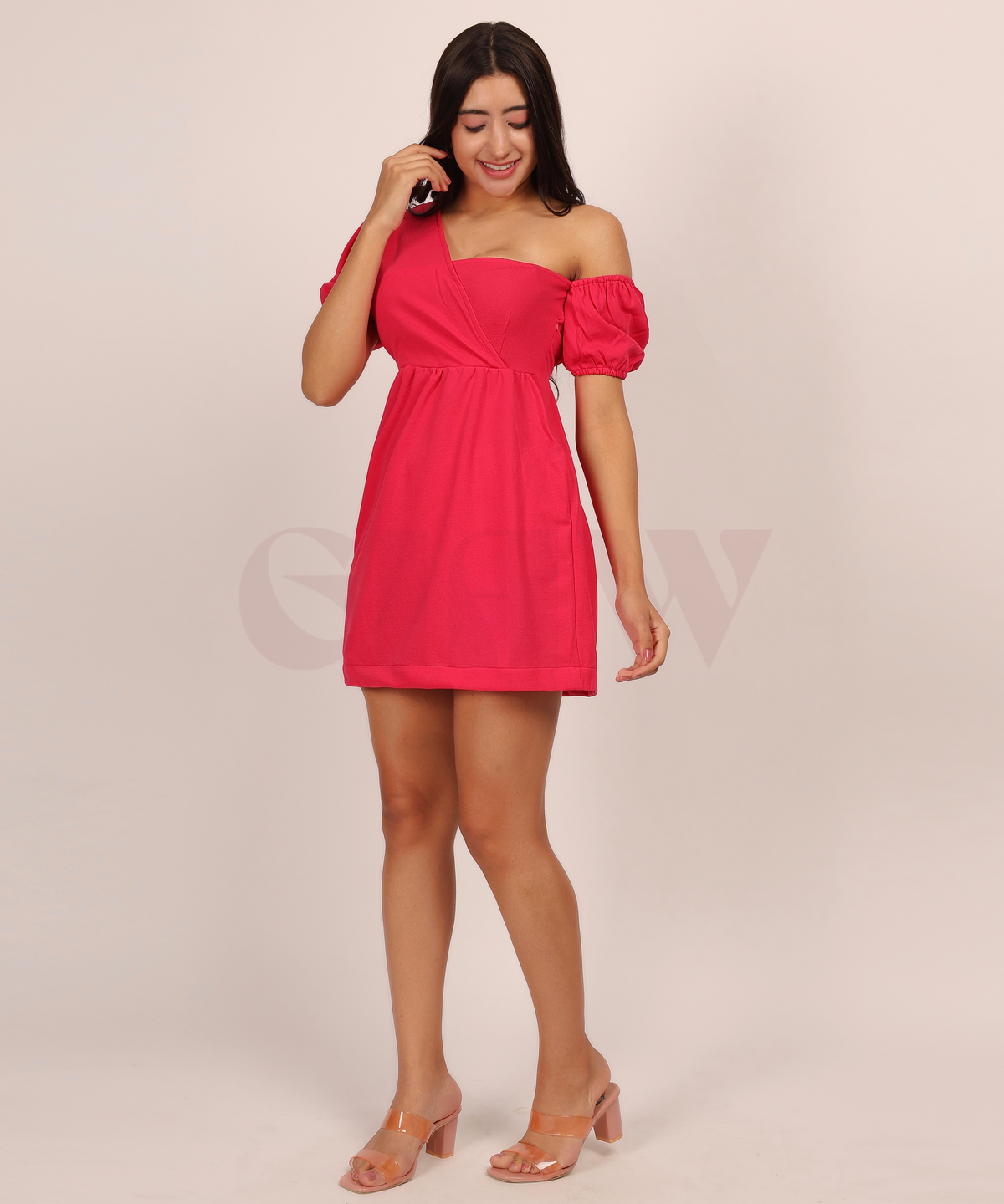 Gazelle One Shoulder Dress