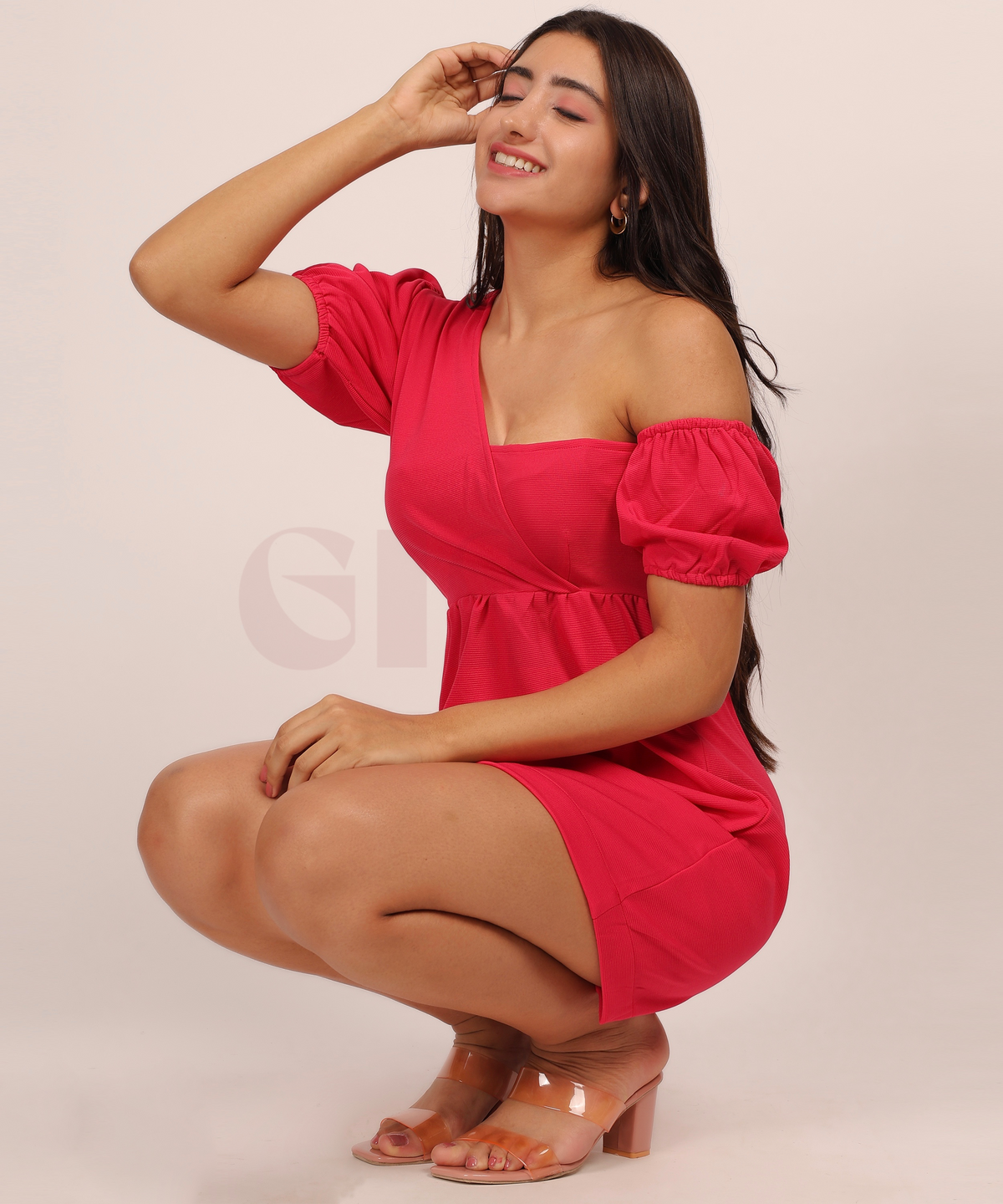 Gazelle One Shoulder Dress