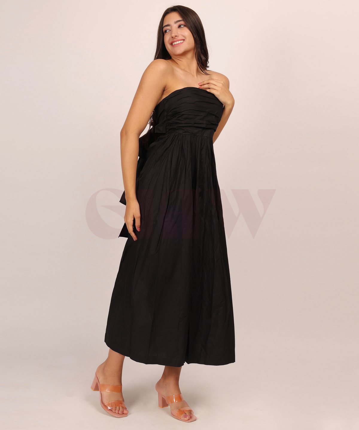 Bow Down Bell Dress