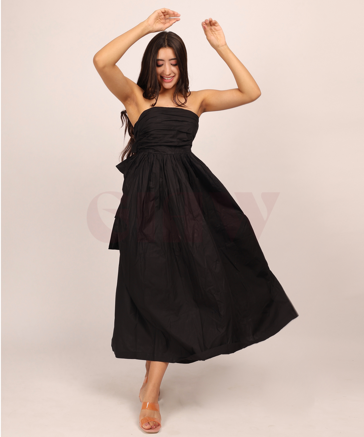 Bow Down Bell Dress