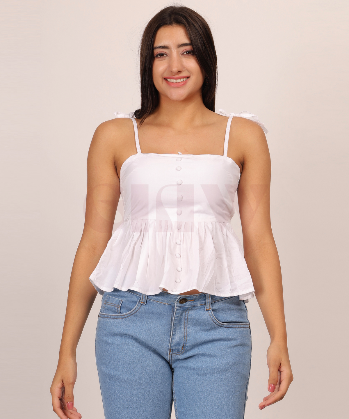 Celest White Top