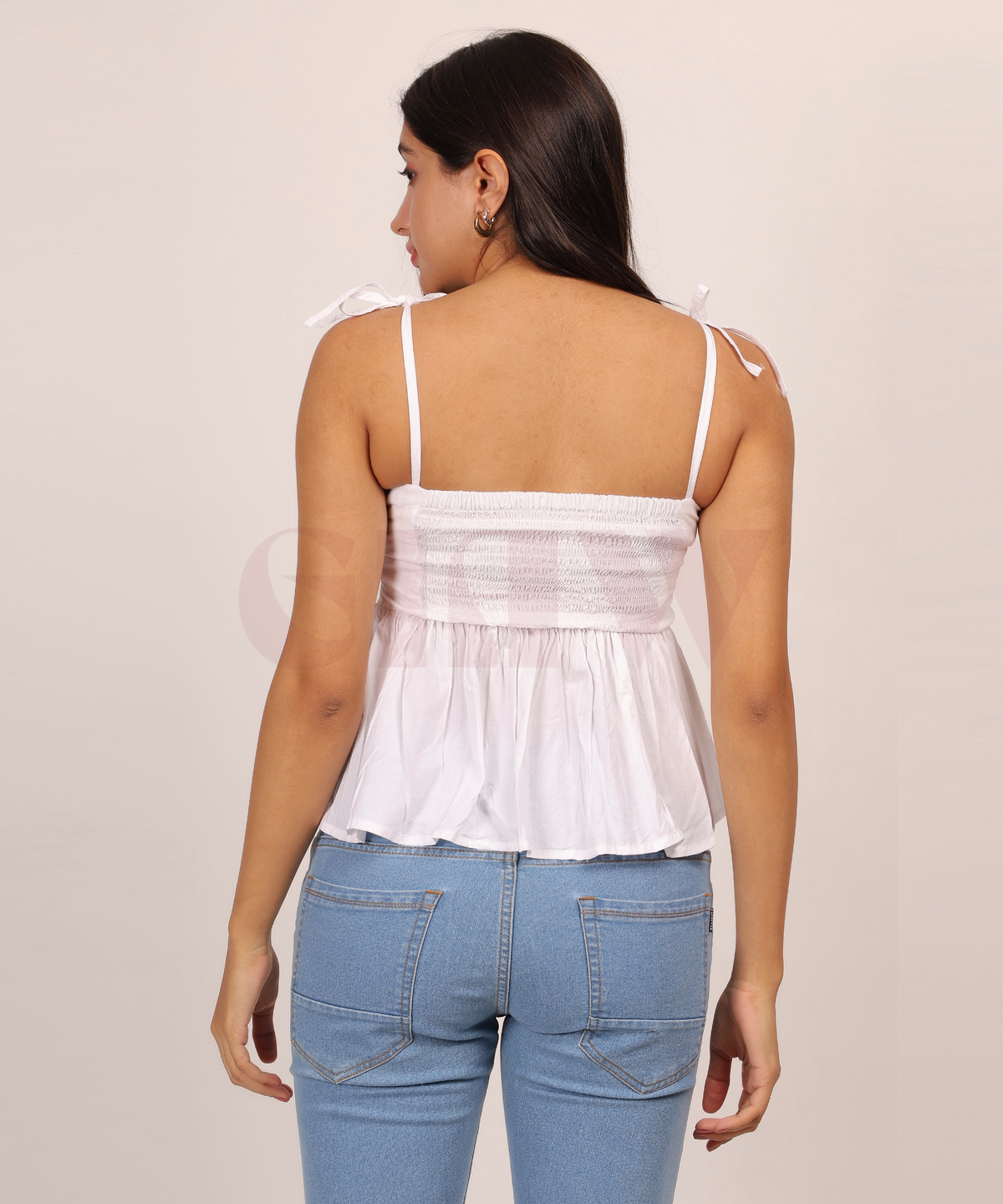 Celest White Top