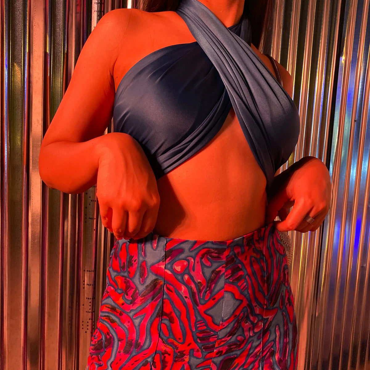 Bandeu Halter Neck Top