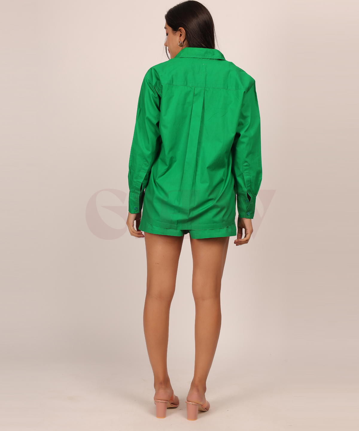 Cotton Co-ord Set with Shorts