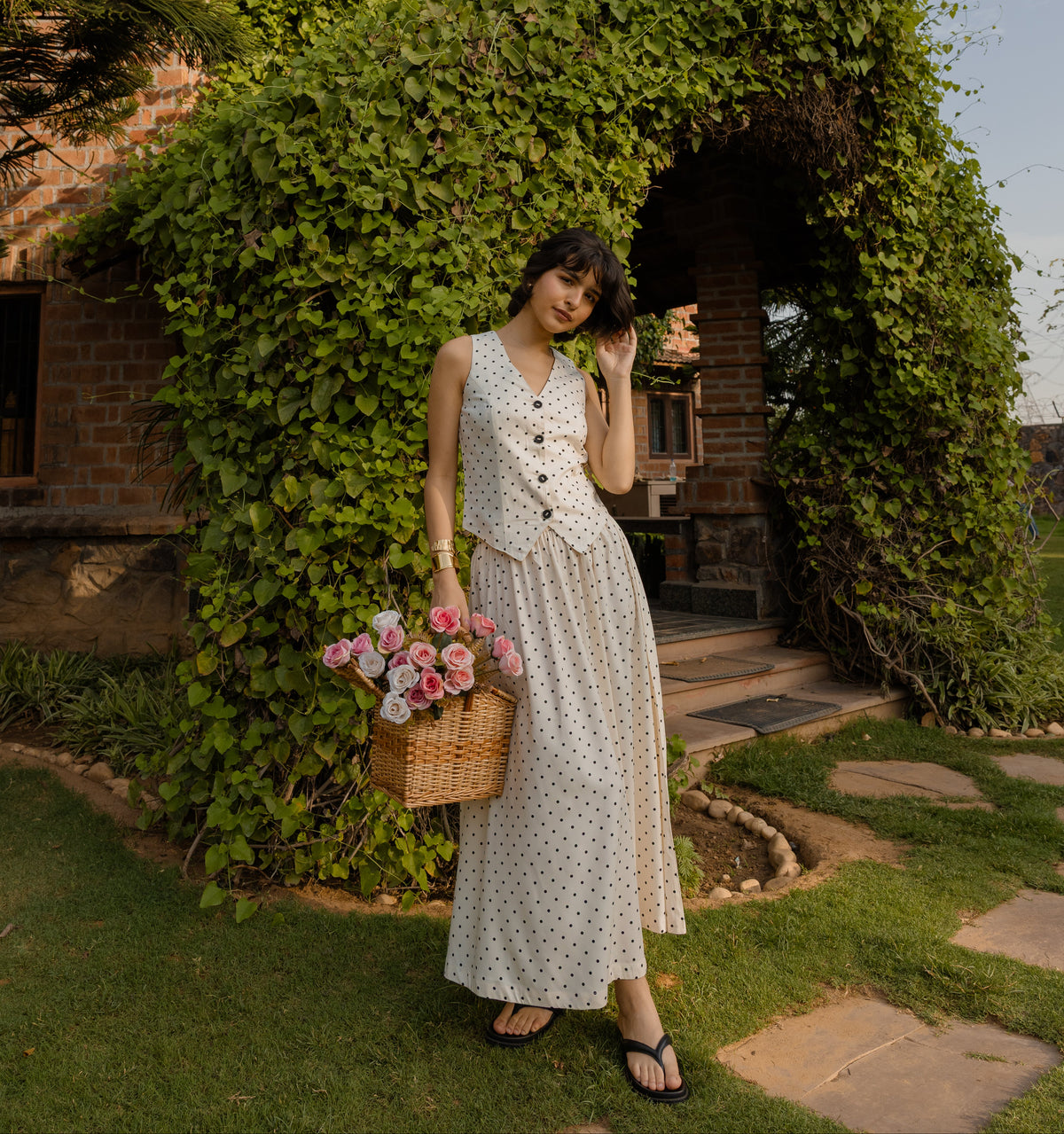 The Freckle Set- Polka Co-ord Set