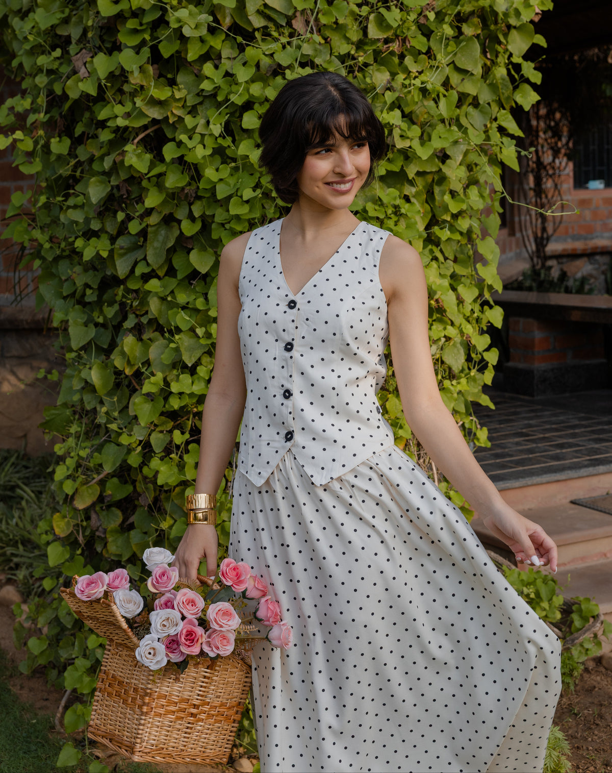 The Freckle Set- Polka Co-ord Set