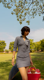 The Amber Shirt- The Gingham Cinch Shirt